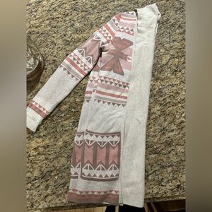 aztec cardigan